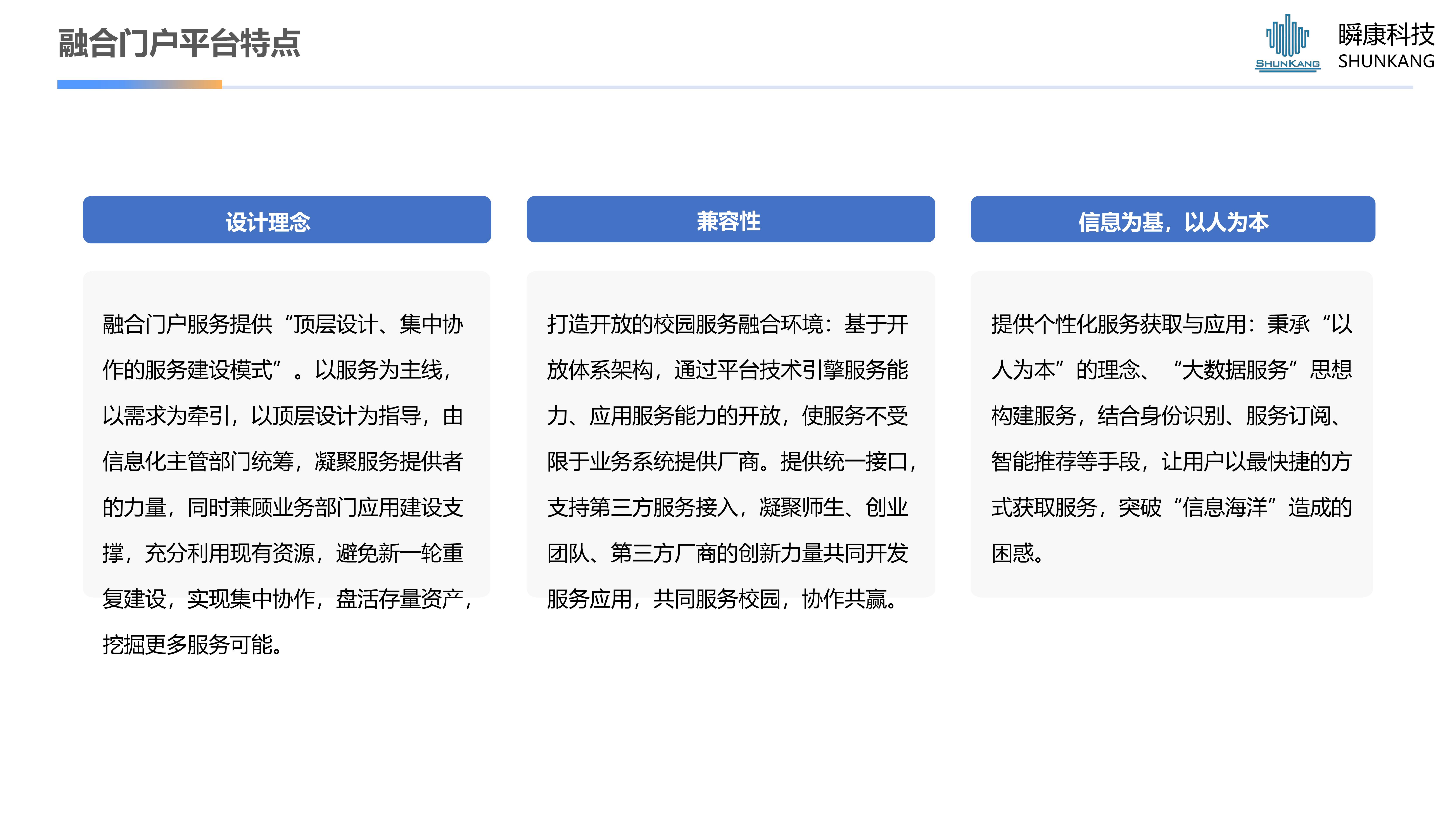 融合門戶平台